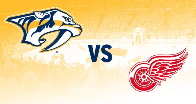 Nashville Predators vs. Detroit Red Wings