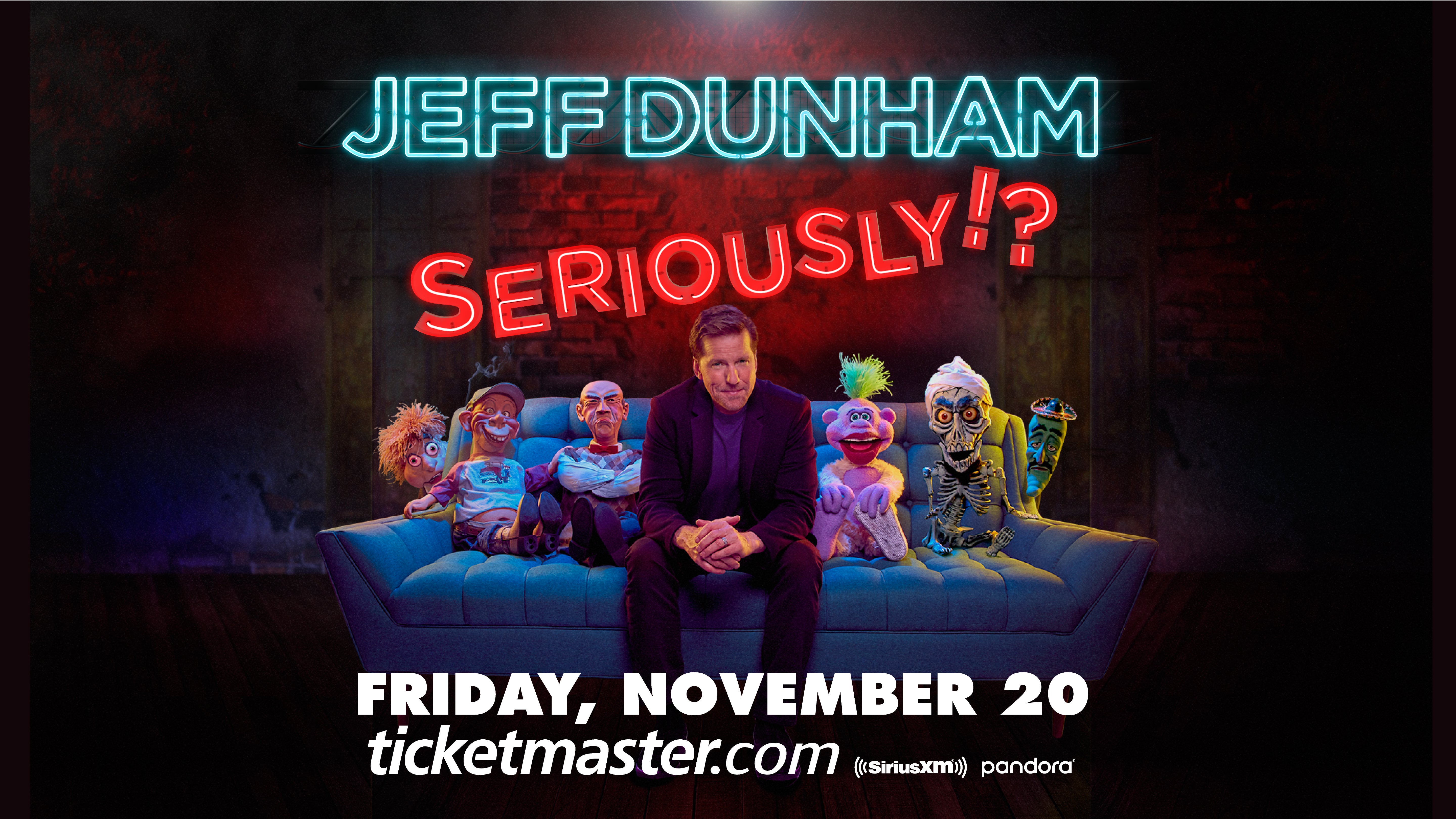 RESCHEDULED: Jeff Dunham