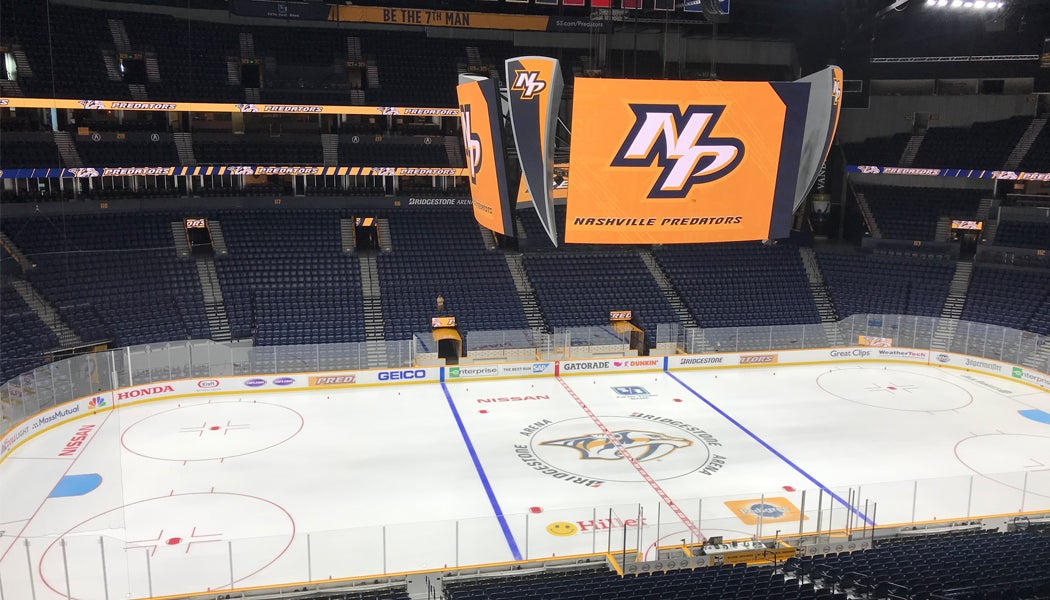 Tour of Bridgestone Arena - Home of the Nashville Predators 