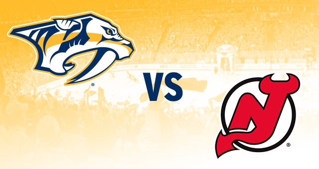 Nashville Predators vs. New Jersey 