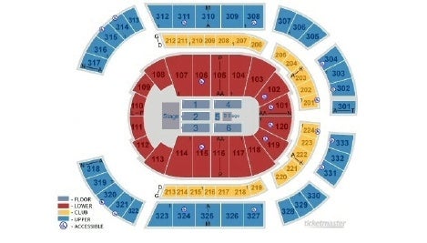 One Direction Seating Chart
