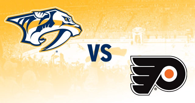 Nashville Predators vs. Philadelphia Flyers
