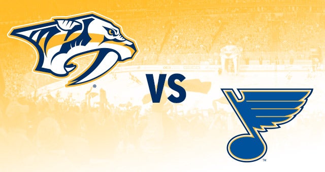 Nashville Predators vs. St Louis Blues